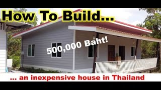 How to Build a Cheap House in Thailand