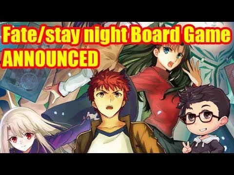 Delight Works Announces First Fate Stay Night Board Game Youtube