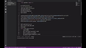 Vpython程式作業一 B07901010范詠為