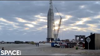 SpaceX Starship SN9 moved to the launch pad