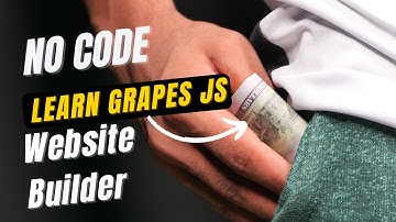 #2 - Create simple Drag and Drop Webpage Builder - Grapes JS - No Code