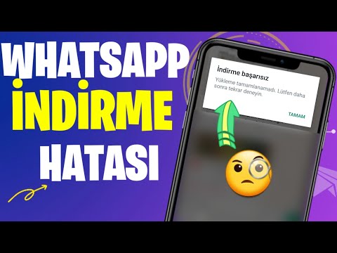 🔥 WHATSAPP İNDİRME BAŞARISIZ HATASI | Whatsapp İndirme Başarısız Hatası Çözümü