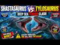 Shastasaurus vs Tylosaurus — Deep Sea Terror Clash