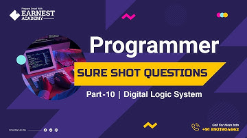 PROGRAMMER| SYSTEM ADMINISTRATOR & ANALYST|DIGITAL LOGICAL SYSTEM SYSTEM|SURE SHOT QUESTIONS PART 10