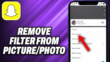 How To Remove Filter From Snapchat Photo