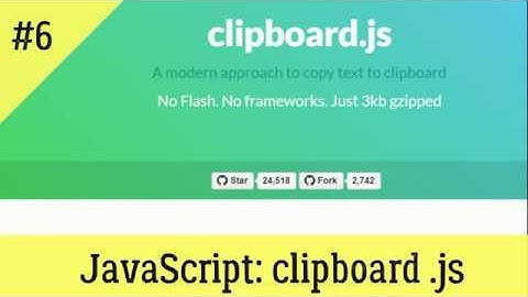 clipboard.js копирование в буфер