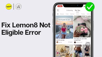 How To Fix Lemon8 Not Eligible Error 2024 | Fix Not Eligible When Signing Up Lemon8
