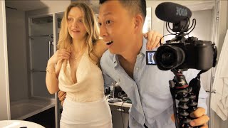 Is She Too Sexy For My Asian Parents? | (離港Vlog)女友穿得這麼性感去見我亞洲爸媽….這樣好嗎