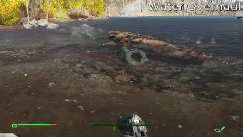 Fallout 4 PS4 / Xbox One Graphics Mods #9 - Water Overhaul (with comparison)