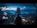 Calm the mind on peaceful night  japanese zen music for meditation healing soothing