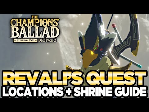 Revali&rsquo;s Song - Locations & Shrine Guide The Champions Ballad Breath of the Wild | Austin John Plays