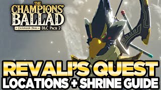 Revali's Song - Locations \& Shrine Guide The Champions Ballad Breath of the Wild | Austin John Plays