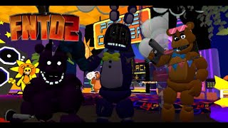 Roblox FNAF | The Trio of Withered Bonnie, Shadow Freddy, and Party Glock Freddy | FNAF TD 2 (PT 2)