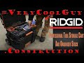 RIDGID Professional Tool Storage Cart And Organizer Stack