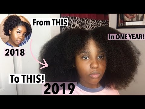 Repeat How I Grew My Natural Hair In One Year After Big Chop