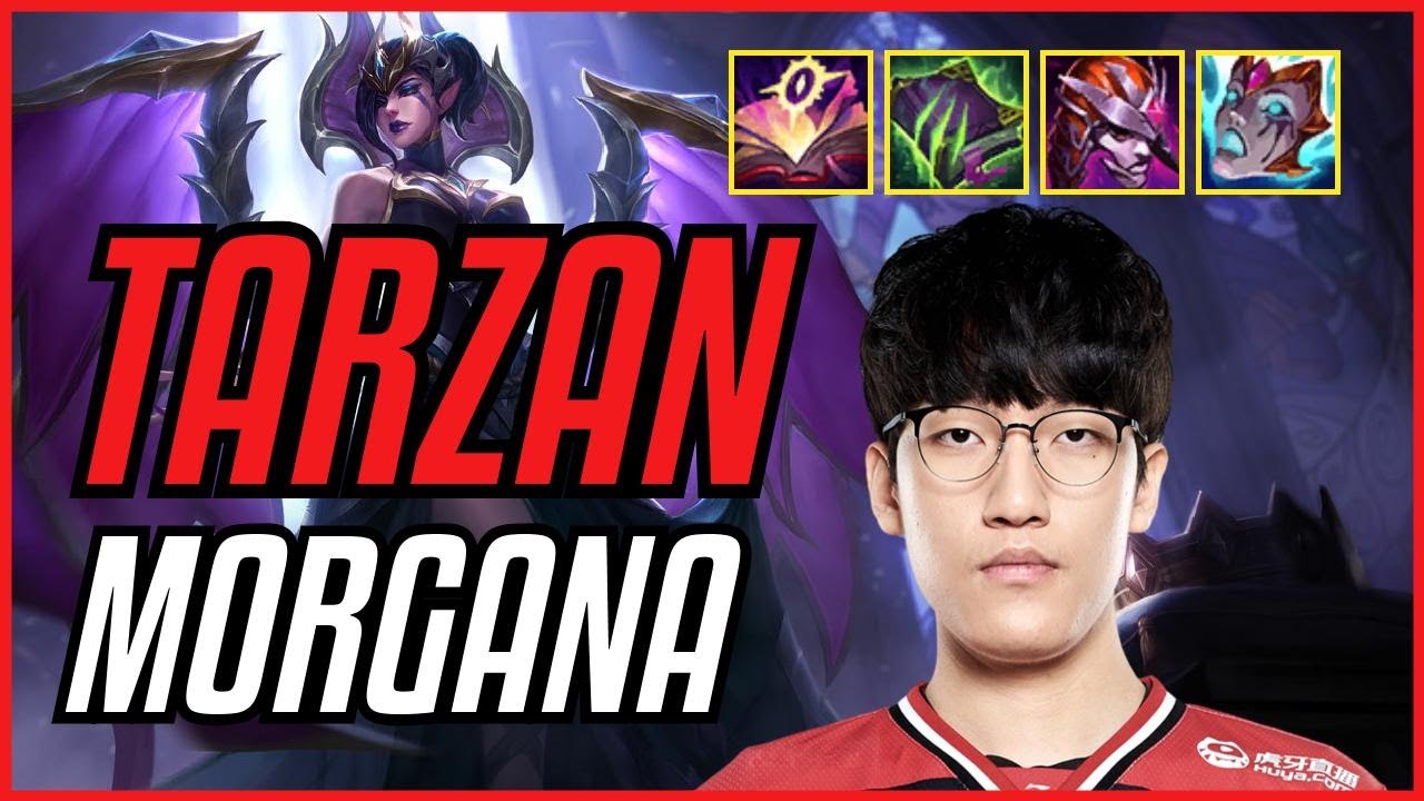 TARZAN - MORGANA vs LEE SIN JUNGLE - KR GRANDMASTER - PATCH 11.10