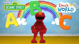 elmos world abc learn about the alphabet balls and colors sesame street compilation