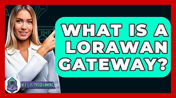 What Is A LoRaWAN Gateway? - Next LVL Programming