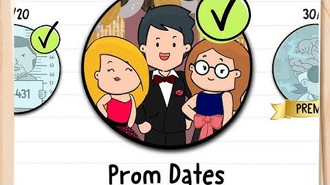 Brain Test 2 Prom Dates All Levels 1-20