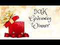 50k Giveaway winner | aspration crafts