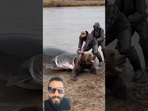 إنقاذ الدب سمكة القرموطي الكبيره لاتنسى لايك واشتراك بالقناة ليصلك كل جديد اكسبلور