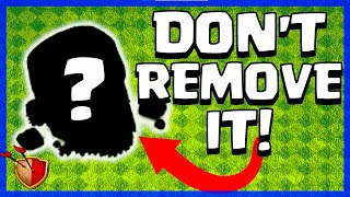 DON'T REMOVE This OBSTACLE From Your Base (Clash of Clans) QTT #4 #Shorts