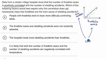 Correlation and causation | Worked example | Praxis Core Math | Khan Academy