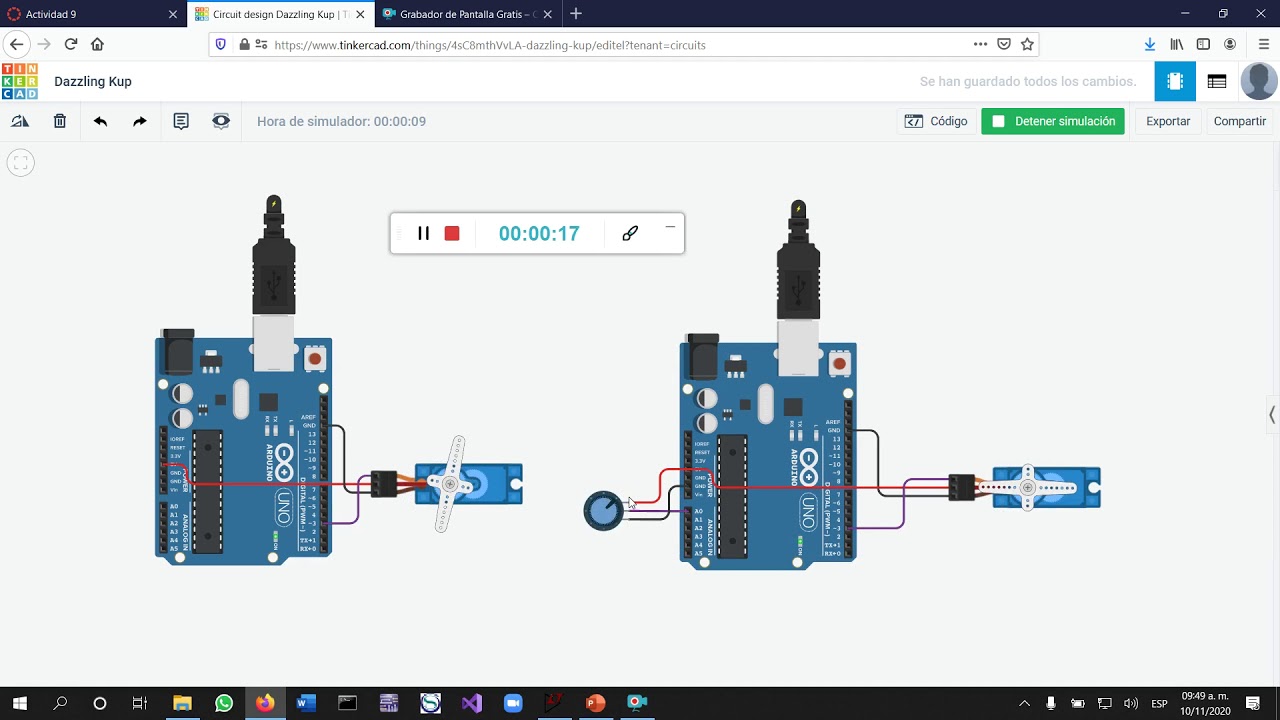 Actividad 9 Calibración ServoMotores - YouTube