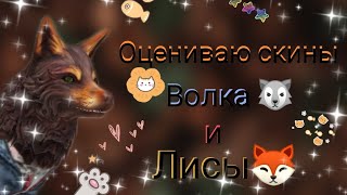 Оцениваю скины волка🐺 и лисы🦊//Моё мнение!//~Wild Fox~ #wildcraft