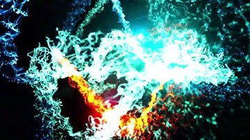 4K Abstract Color Full Particles Moving on Space Animated Motion Graphics Background