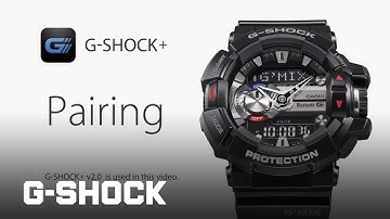 G-SHOCK GBA-400 - How to pair with G-SHOCK+ v2.0