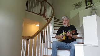 Video thumbnail of "Lonesome Road Blues - Eddie Finn Ukulele - Played by Tony Thomas"