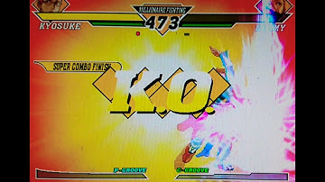 CVS2 KYOSUKE OverKill Air burst Combos カプエス2 恭介 KO後エアバースト