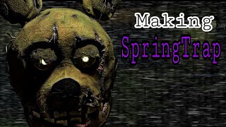 Building my Springtrap Cosplay