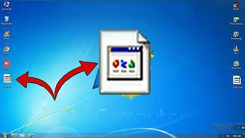 How to Fix Blank/Corrupted Icons On Windows 7 By HB All In One Tech