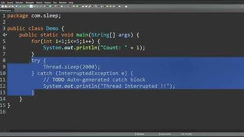 How to Use Thread.sleep() in Java | Pause Thread Execution Explained