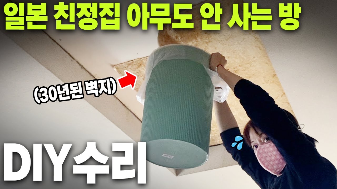 【DIY】実家の照明器具交換|壁紙貼り替え|スイッチプレート塗装
