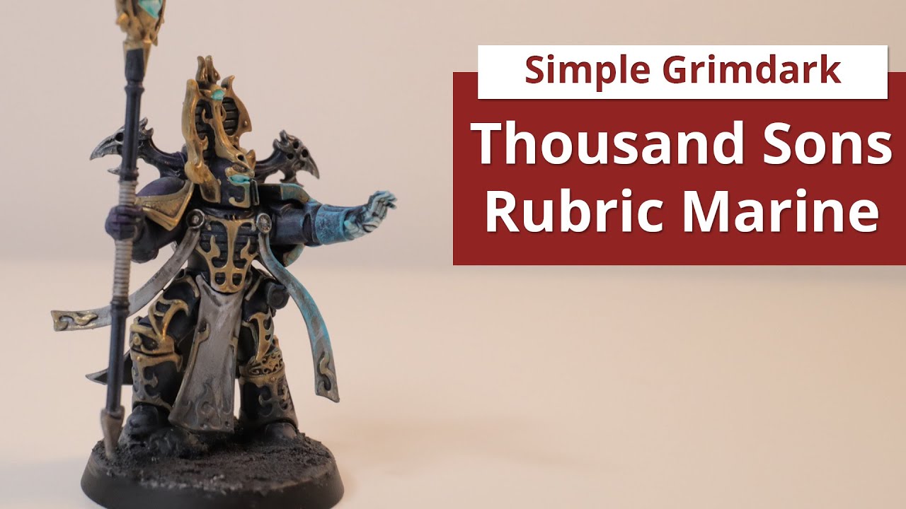 Warhammer 40K: Thousand Sons - Rubric Marines