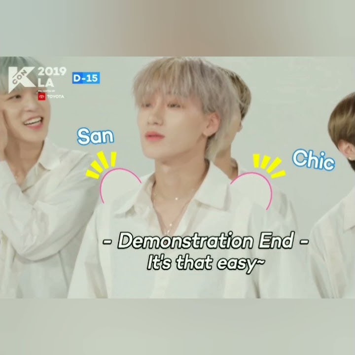 Learn hala hala dance with jongho and san.....#ATEEZ