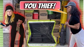 She Took All The JEWELRY! Storage Locker Robbery