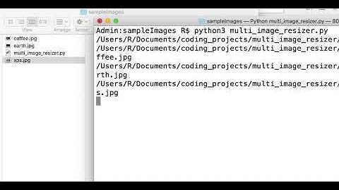 Multi-Image Resizer Demo (Python)