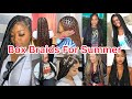2025 Dernières Coiffures Box Braids Pour L été Styles De Tresses Traditionnelles 2025 Dernières Coiffures Box Braids Pour L été Styles De Tresses Traditionnelles