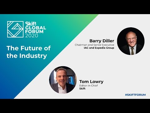 IAC Expedia Group Chairman Barry Diller at Skift Global Forum 2020