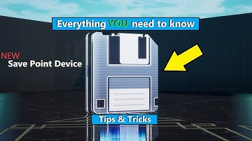 Everything YOU need to know about the Save Point Device #EpicPartner #FortniteCreative