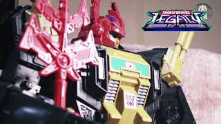 Transformers Legacy Titan BLACK ZARAK - Stop Motion