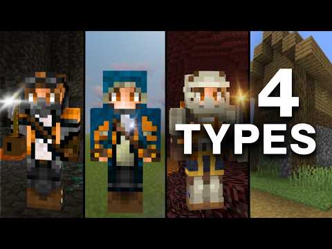 4 типа игроков в Minecraft