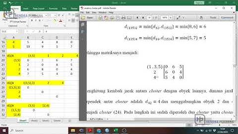 Analisis Cluster Hierarki