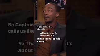 Anthony Mackie  explains the infinity war 🤣🤣🤣