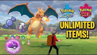 Pokémon Sword & Shield Unlimited Items Save File (Rare Candy, Master Ball & More) screenshot 4