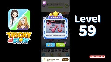 Tricky Story Normal Level 59 – Find all pieces of evidence